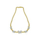 10 Karat Two-Tone (White and Yellow) Gold 9.50 Carat Diamonds Butterfly Necklace-1430004-WY