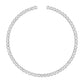 10 Karat Two-Tone (Yellow and White) Gold 13.77 Carat Diamonds Baguette Necklace-1430006-YW