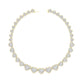 10 Karat Two-Tone (White and Yellow) Gold 10.35 Carat Diamonds Heart Necklace-1430015-WY