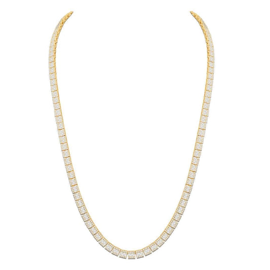 10 Karat Yellow Gold 10.62 Carat Diamonds Fashion Chain-1432072-YG