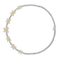 10 Karat Two-Tone (White and Yellow) Gold 3.91 Carat Diamonds Butterfly Necklace-1460002-WY