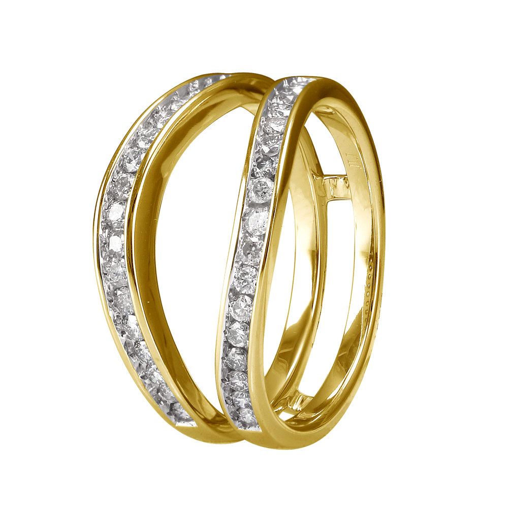 14 Karat Yellow Gold 0.50 Carat Diamonds Enhancer Ring-2025028-YG
