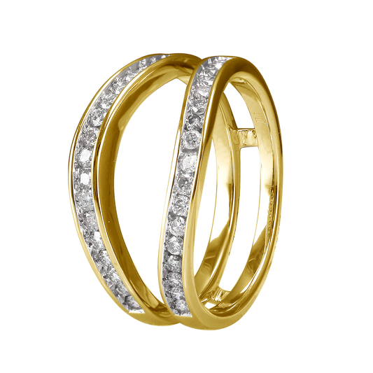 14 Karat Yellow Gold 0.50 Carat Diamonds Enhancer Ring-2025028-YG