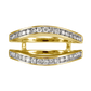 14 Karat Yellow Gold 0.50 Carat Diamonds Enhancer Ring-2025028-YG