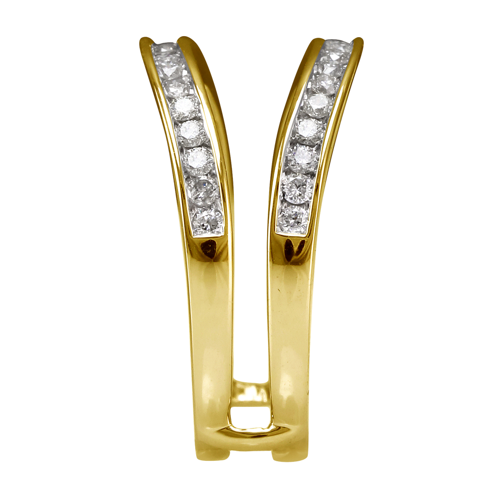 14 Karat Yellow Gold 0.50 Carat Diamonds Enhancer Ring-2025028-YG