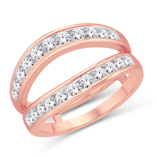 14 Karat Rose Gold 1.00 Carat Diamonds Classic Enhancer-2025029-RG