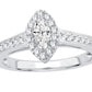 14K 0.50ct Engagement Ring