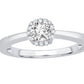 14K 0.46ct Engagement Ring