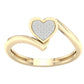 10K  0.06ct Diamond Ring