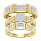 10K 0.50ct Diamond Trio Set