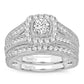 14K 1.50CT DIAMOND BRIDAL RING