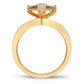 10K 0.19CT Diamond Ring