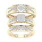 10K 0.50ct Diamond Trio Set