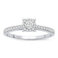 14K 0.09CT Diamond Ring