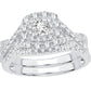 14K 0.50ct Bridal Set