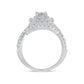14K 0.75ct Bridal Ring