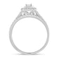 14K 0.34CT DIAMOND BRIDAL RING