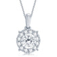 14K 0.50ct Diamond Pendant