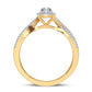 14K 0.25CT Diamond Ring