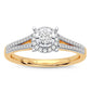 14K 0.25CT Diamond Ring