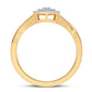 10K 0.10CT Diamond Ring