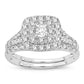 14K 1.00CT DIAMOND BRIDAL RING