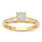 14K 0.22CT Diamond Ring