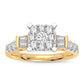 14K 0.78CT Diamond Ring