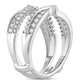 14K 0.75CT Diamond RING GUARD