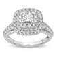 14K 0.76CT Diamond Engagement Ring