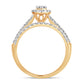 14K 1.00CT Diamond BRIDAL RING