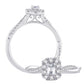 14K 0.50CT Diamond ENGAGEMENT RING