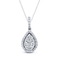 14K 0.70ct Diamond Pendant