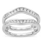 14K 0.50CT Diamond RING GUARD
