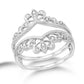 14K 0.20CT Diamond RING GUARD