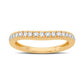 14K 0.33CT Diamond Enhancer Band