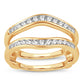 14K 0.50CT Diamond RING GUARD