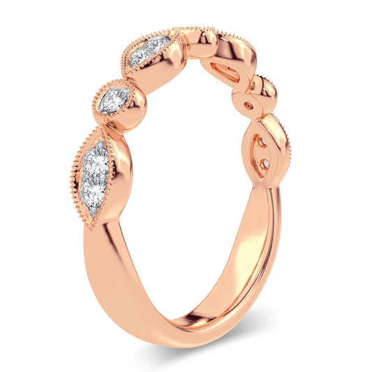 14K 0.17CT Diamond Band