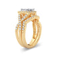 14K 1.00ct Diamond Bridal Ring