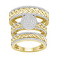 10K 0.60CT DIAM TRIO SET