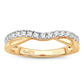 14k 0.25ct Diamond Enhancer Band