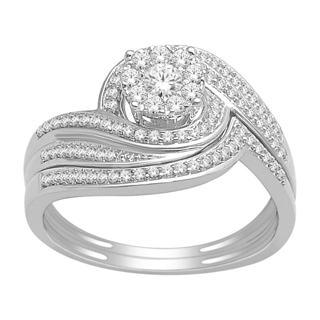 14KT 0.50CT D-LADIES RINGS