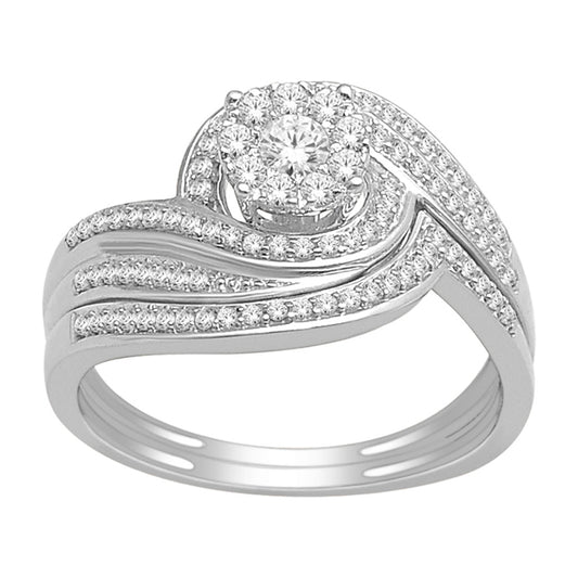 14KT 0.50CT D-LADIES RINGS