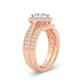 14K 0.75ct Diamond Bridal Ring