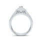 14K 1.00CT Diamond Bridal Ring