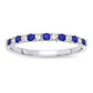 14K 0.10CT Diamond Band