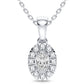 14K 0.25CT Diamond Pendant