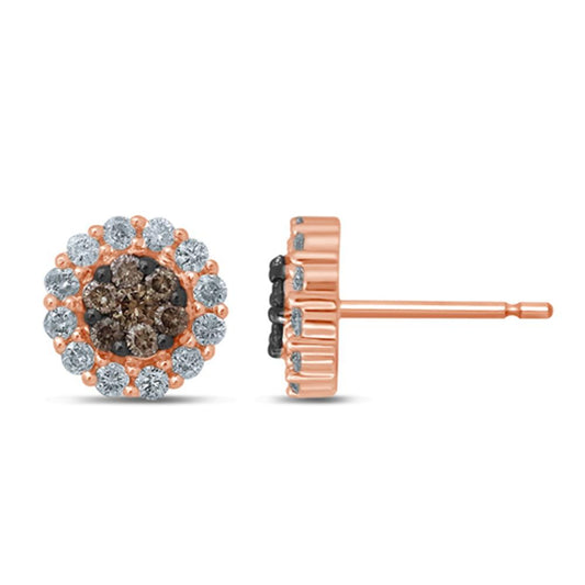14K 0.50ct Diamond Earrings