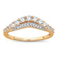 14K 0.50CT Diamond Enhancer Band