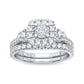 14K 1.00CT Diamond Bridal Ring